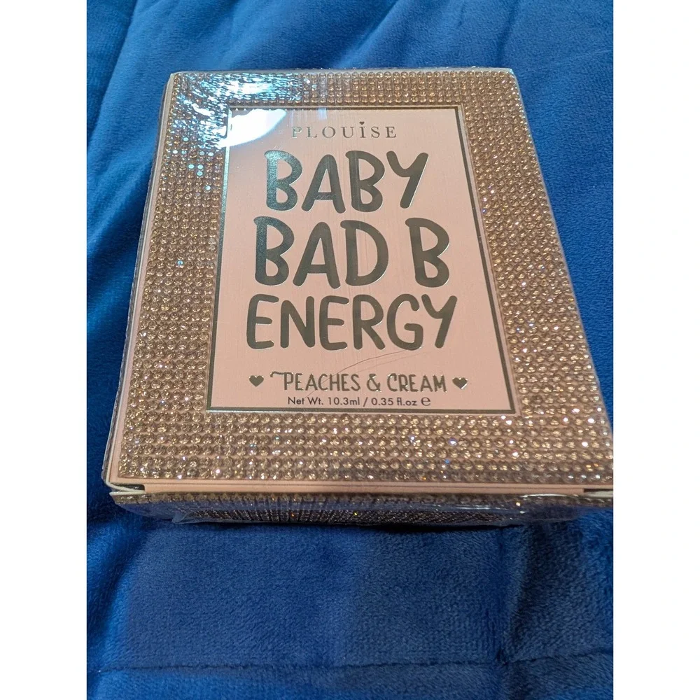 PLouise Baby Bad B Energy Lip Base‎ Women Peaches & Cream Rhinestone Juice Box